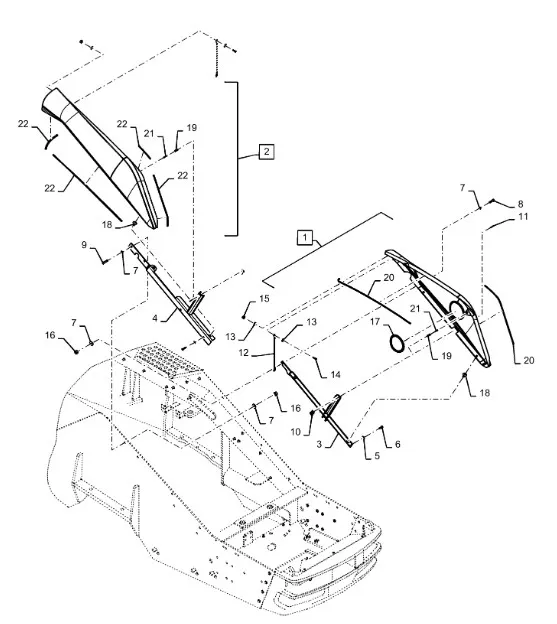 87422374 - панель капота