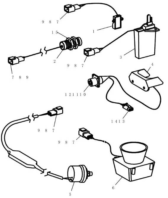 14868V2 - Датчик уровня в бункере посевного комплекса